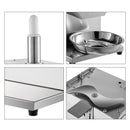 Electric Sausage Slicer Stainless Steel Cutter Machine 300W with Double-Sickle Blade