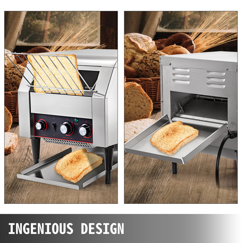 150/300/450 Pcs/ Electric Conveyor Toaster Bread Bagel Food Maker  Appliances