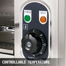 Electric Salamander Oven 2KW Adjustable Grid Kitchen Stainless Steel  Broiler for Pizza