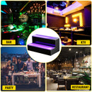 LED Acrylic Lighted Liquor Bottle Display Shelf Bottle Mounted Wine Racks 16/20/24/30/40/60" 2/3