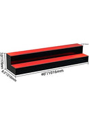 LED Acrylic Lighted Liquor Bottle Display Shelf Bottle Mounted Wine Racks 16/20/24/30/40/60" 2/3