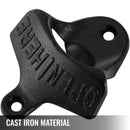 100 PCS Beer Bottle Opener Cast Iron Wall Mount Cider Pourer Simple Opening