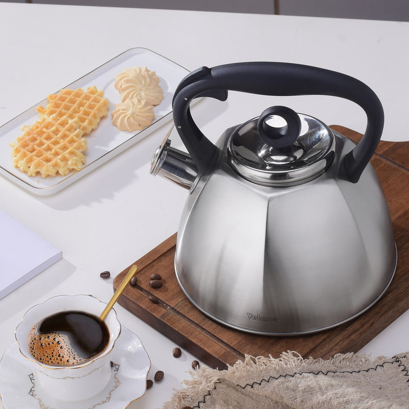 3L Stainless Steel Tea Kettle for Stovetop Whistling Tea Pot,Stovetop Kettle