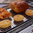 Baking Tray w/ Rack Set of 8(4 Racks),Baking Pans Stainless Steel w/ Cooling Rack