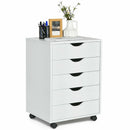 Lockable Wheels Water Resistant Home Office Filing Storage Cabinets