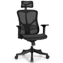 Office Chair, High Back Executive Computer Chair W/ Adjustable backrest Headrest&3D Armrest