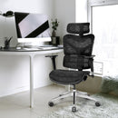 Mesh Office Chair Adjustable High Back Reclining Task Swivel Chair Black CB10175DK