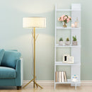Set of 2 Bookcase Storage 5-Tier Open Shelf Display Room Divider