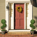 30” Artificial Topiary Triple Ball Tree Indoor Outdoor UV Resistant HW67073