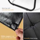 Costway Sofa Bed 4 in 1 Multi-Function Convertible Sleeper Folding Ottoman Black HV10023DK