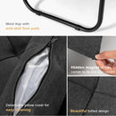 Sofa Bed 4 in 1 Multi-Function Convertible Sleeper Folding Ottoman Grey HV10023GR