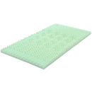 3 Inch Mattress Topper Cooling Air Foam 5-Zone Pad Twin HU10003-T