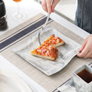 36-Piece Marble Grey Porcelain Dinner Set