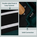 Armless Accent Chair Velvet Living Room Chair w/ Rubber Wood Legs Green HW67580GN