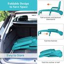 Lounge Chair Chaise Adjustable Recliner Weather Resistant Turquoise