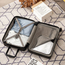 Expandable Luggage Hardside Suitcase w/Spinner Wheel&amp;TSA Lock Black BL10002DK