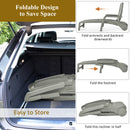 Lounge Chair Chaise Adjustable Recliner Weather Resistant Grey OP70717TU