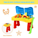 Honeyjoy 2 in 1 Kids Sand and Water Table Activity Play Table w/ Accessories TY579383