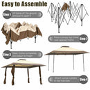 Outdoor 13' x13' Pop Up Canopy Tent Instant Folding Canopy Shelter