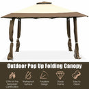 Outdoor 13' x13' Pop Up Canopy Tent Instant Folding Canopy Shelter
