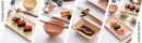 Japanese Style Porcelain Sushi Set with Gift Box