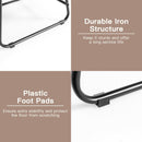 Massage Chair Velvet Accent Sofa Chair w/ Ottoman & Remote Control Brown  HW62369BN