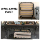 Folding Bed w/Memory Foam Mattress Rollaway Metal Bed Sleeper Made in Italy HW66085