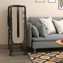 Folding Bed w/Memory Foam Mattress Rollaway Metal Bed Sleeper Made in Italy HW66085