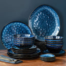 Starry 23-Piece Dinner Set Vintage Ceramic Stoneware Dinnerware Set