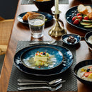 Starry 23-Piece Dinner Set Vintage Ceramic Stoneware Dinnerware Set