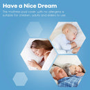 Twin Mattress Pad Cover Padded Topper Soft Quilted Fitted Deep Pocket  HT1142T