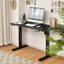 Electric Adjustable Standing Desk Stand up Workstation w/Control Black