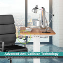 Electric Adjustable Standing Desk Stand up Workstation w/Control Maple