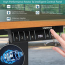 Electric Adjustable Standing Desk Stand up Workstation w/Control Maple