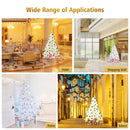 7.5Ft Hinged Artificial Christmas Tree Premium Pine Tree 1346 Tips w/Metal Stand CM22101