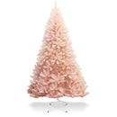 7ft Artificial Christmas Tree Hinged Full Fir Tree w/ Metal Stand Holiday Season CM22349