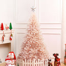 7ft Artificial Christmas Tree Hinged Full Fir Tree w/ Metal Stand Holiday Season CM22349