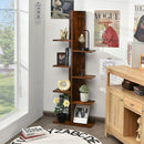 8-shelf Bookcase Freestanding Tree shelf Display Storage Stand Coffee