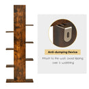 8-shelf Bookcase Freestanding Tree shelf Display Storage Stand Coffee