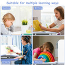 Kids Writing Desk Student Study Table Height Adjustable w/Tilt Desktop