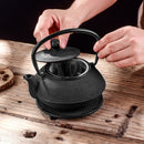 Antique Japanese Style 700ML Durable Cast Iron Teapot Set Stainless Steel