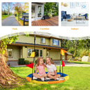 40" Flying Saucer Tree Swing Indoor Outdoor Swing w/Hanging Straps Monkey