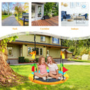 40" Flying Saucer Tree Swing Indoor Outdoor Swing w/Hanging Strap Helicopter