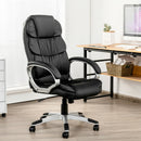Ergonomic Office Chair High Back Leather Computer Task Chair Adjustable