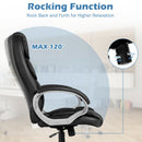 Ergonomic Office Chair High Back Leather Computer Task Chair Adjustable
