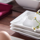 6-Piece 4" Egg Cups Holder Ivory White Porcelain China Ceramic