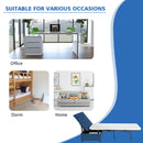 Folding Ottoman Sleeper Bed with Mattress Convertible Guest Bed