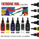 6pc 20ml Tattoo Ink Set Tattoo Pigment Inks Painting Permanent MakeupTattoo Paints Supplies