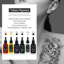 6pc 20ml Tattoo Ink Set Tattoo Pigment Inks Painting Permanent MakeupTattoo Paints Supplies