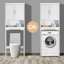 Adjustable Shelf Anti Tipping Design Bathroom Organizer Cabinet